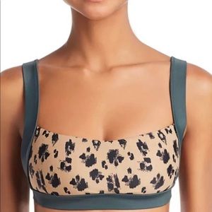 Dolce Vita Wild Things Boxer Bikini Top